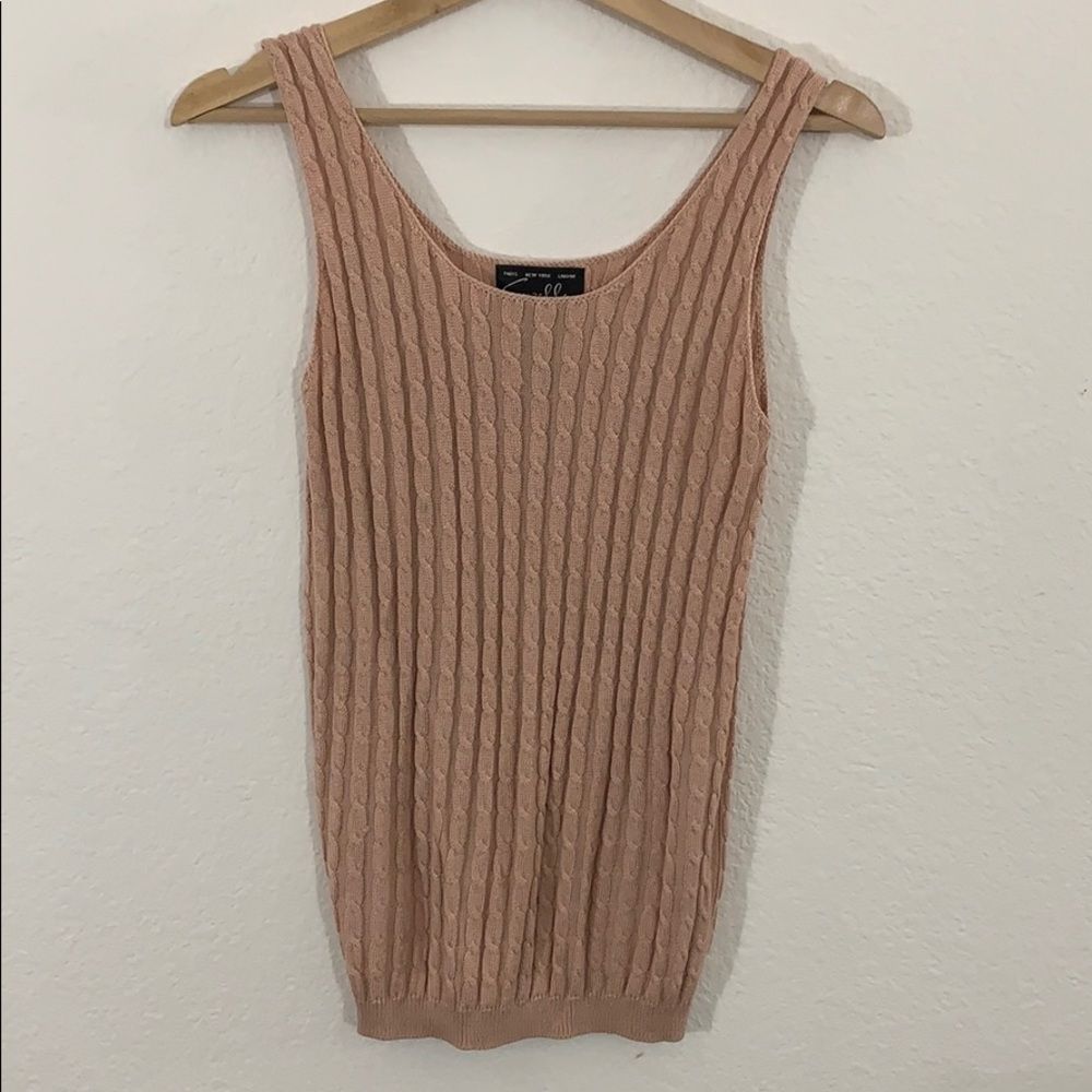 Suzelle silk tank-M